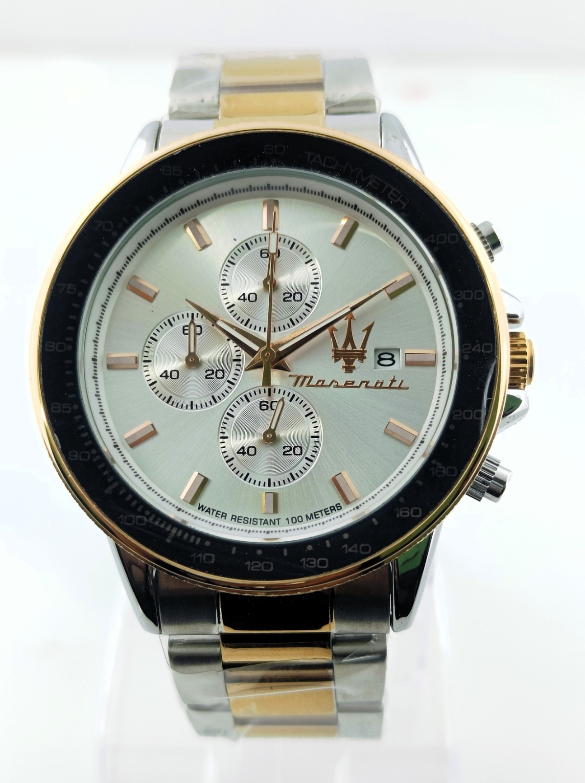 Fantastic Maserati Chronograph Date Indicator Quartz Analog Men’s Wrist Watch
