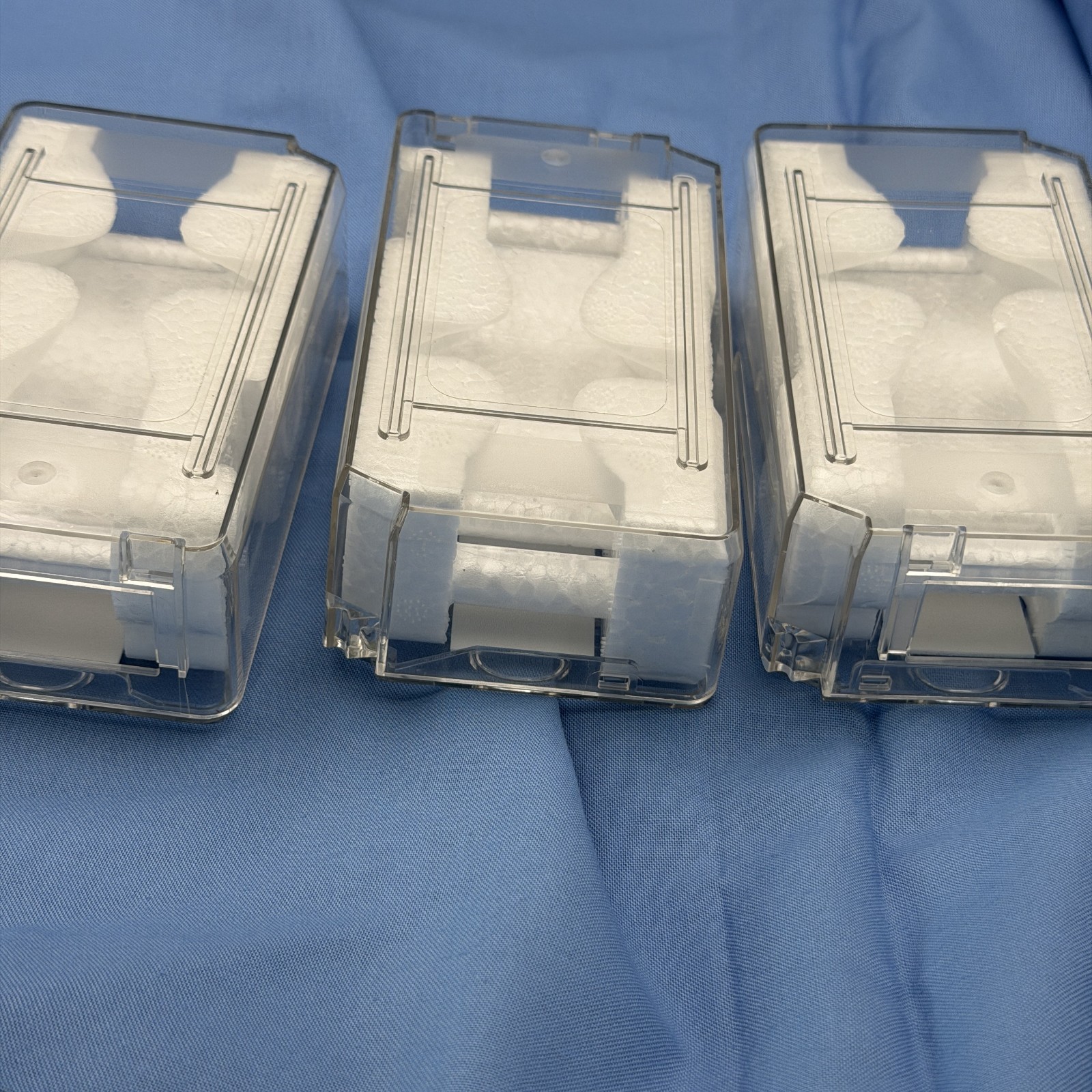 3 pack Plastic Watch Coffin Case for Shipping Travel Storage Container