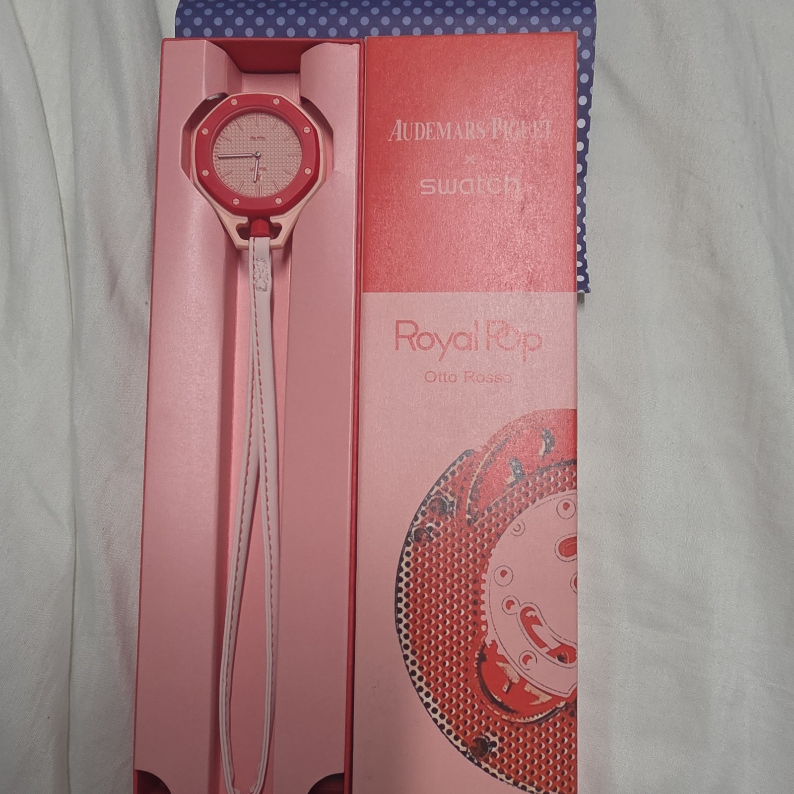 Swatch x AP – Otto Rosso – Brand New In Hand with Receipt