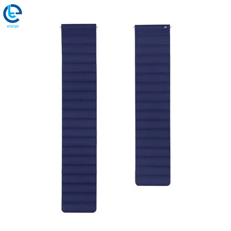 Smart Watch Band 20/22mm Universal Silicone Magnetic Closure Sport Magnetic Loop