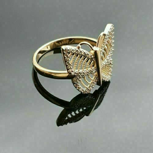 1.20Ct Round Cut Simulated Diamond Engagement Ring 14K Yellow Gold Plated