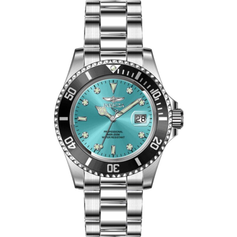 Invicta Pro Diver 47356 Men’s Quartz Blue Dial 40mm Stainless Steel 200M Watch