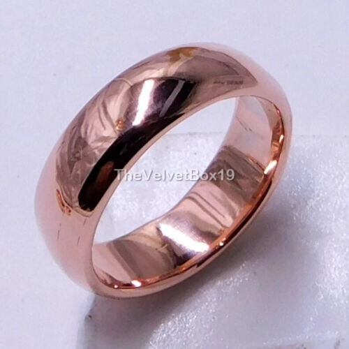 New Arrival Pure Solid Copper Band Men’s Stacking Ring Handmade Making Jewelry