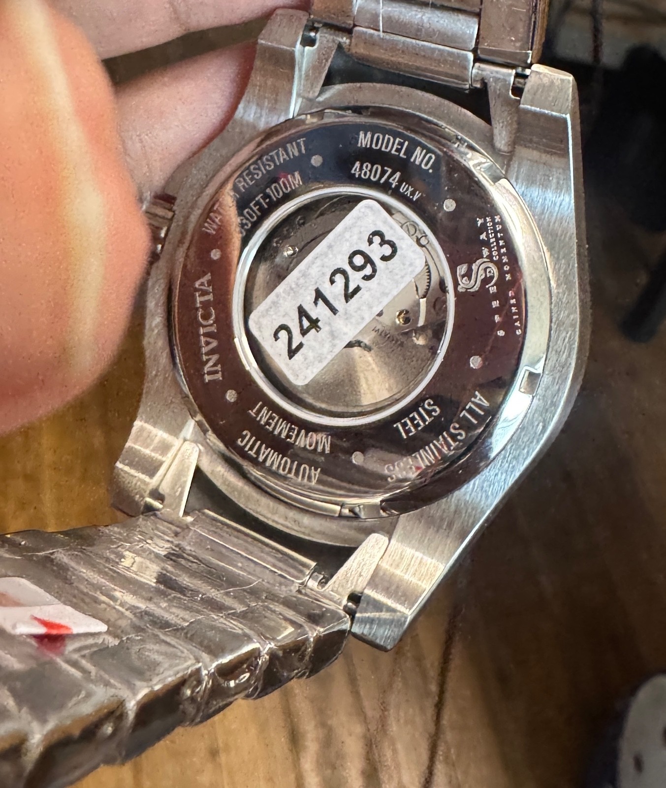 🔥Invicta Speedway High Bank AUTOMATIC 50mm Silver, Steel Men’s Watch 48074