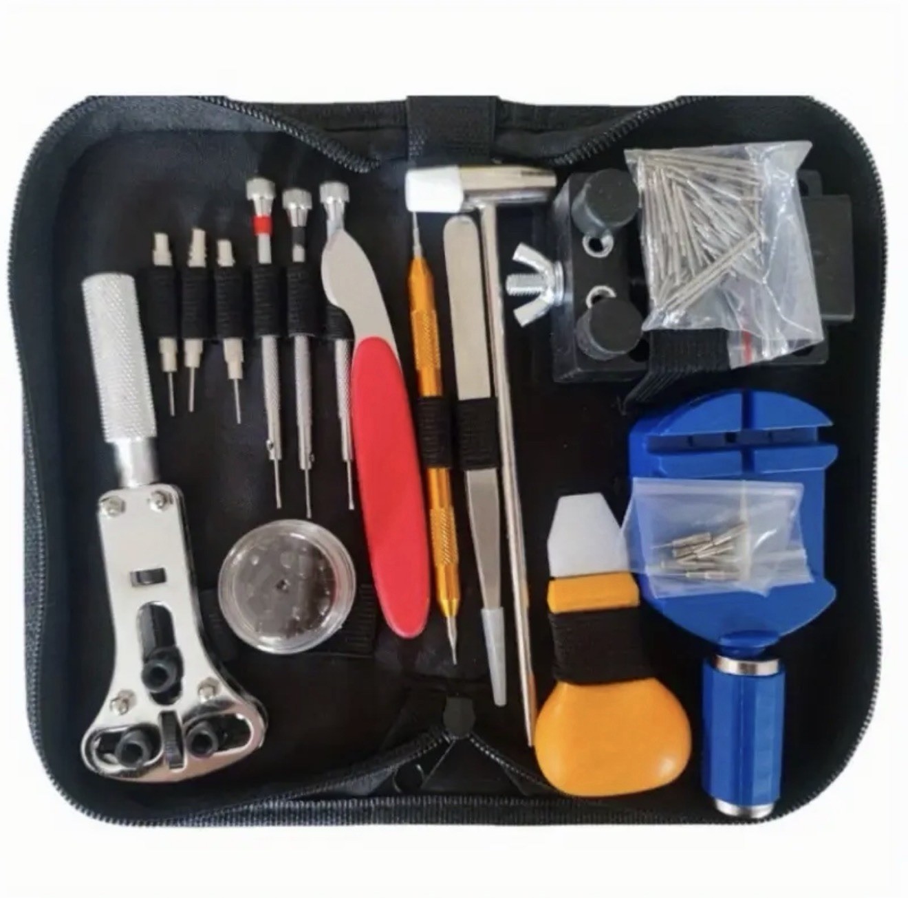 Watch Repair Tool Kit Link Remover Case Opener Battery Replacement Set