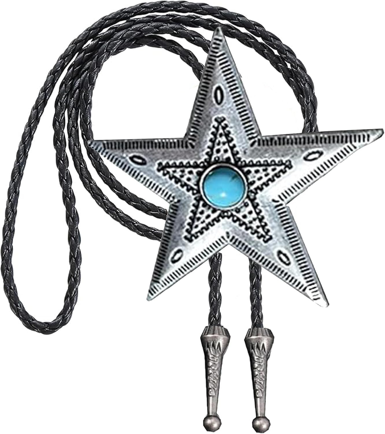 UTOWO Men‘S Western Bolo Tie Women’S Turquoise Bolo-Ties Adjustable Fashion Cowb