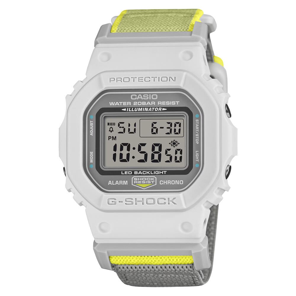 Watch CASIO G SHOCK DW 5600MNC 7A8JF NEW CLOTH BAND Series Stopwatch Men’s