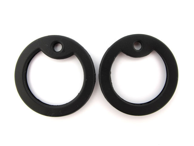 Black Silicone Military Army Dog Tag Rubber Silencers Lot of 4, 10, 25, 50, 100