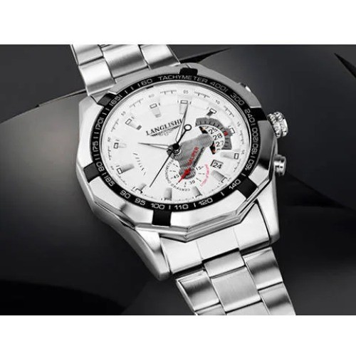 Men’s Large Dial Luminous Waterproof Calendar Watch Outdoor Sport
