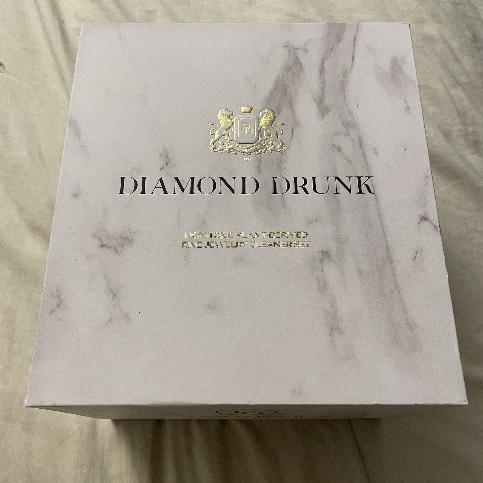 Diamond Drunk Fine Jewelry Cleaner Starter Collection Marble Smoke Non-toxic