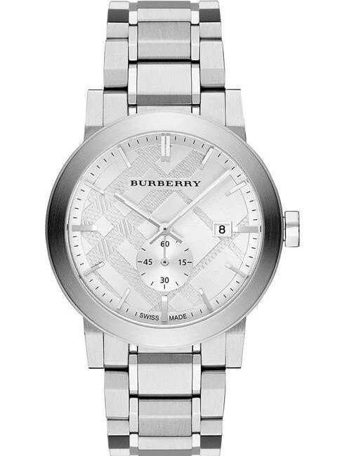 BURBERRY The City BU9900 Silver Dial Men’s Watch 42mm