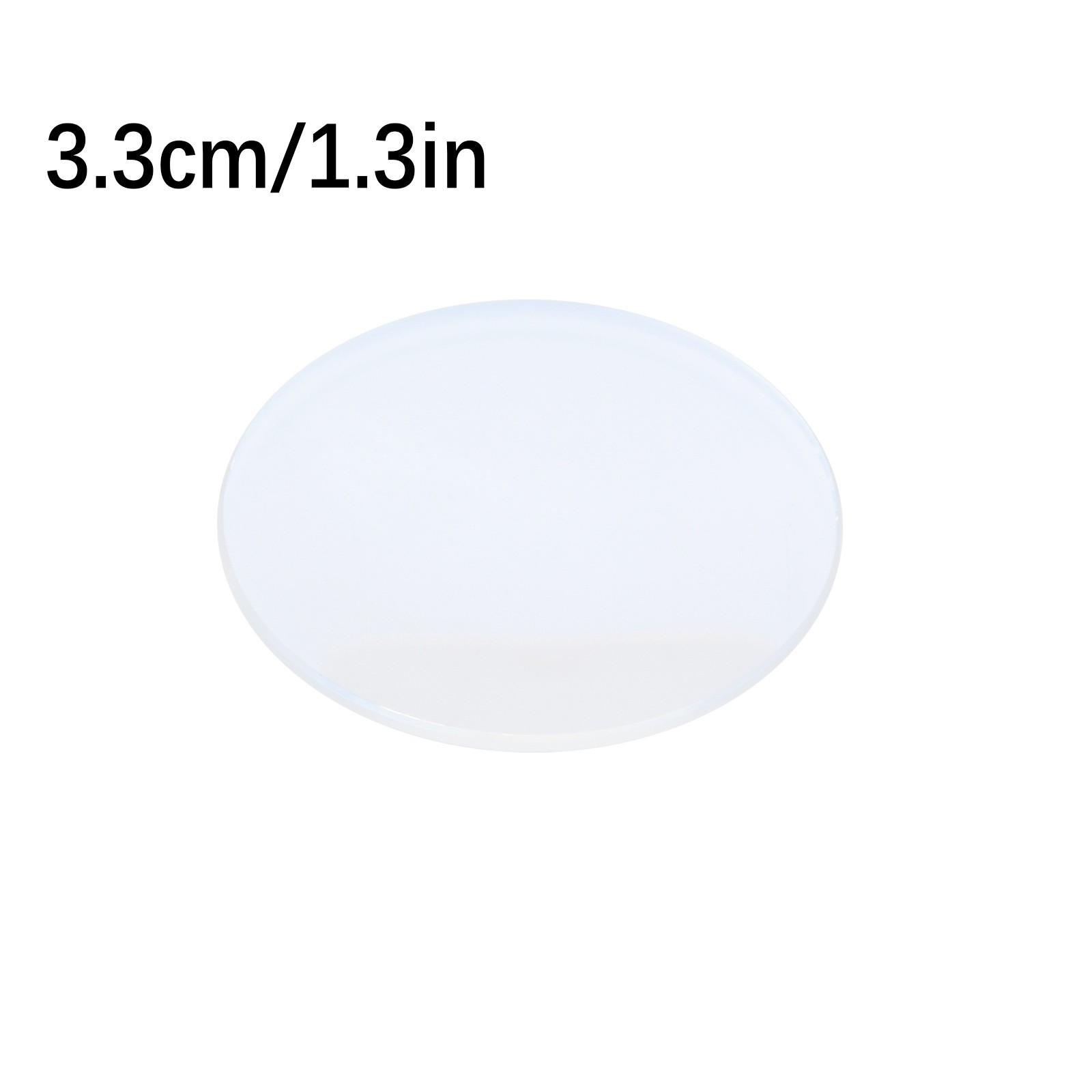 1.2mm Thickness Blue AR Coated Double Dome Mineral Watch Glass Crystal 33mm