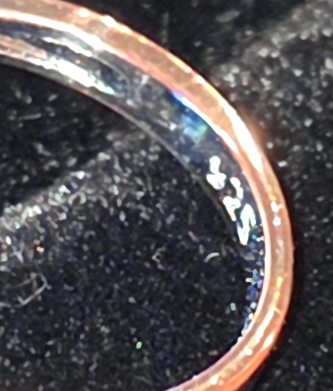 Sterling 925 Emerald Cut Multi Mystic Topaz Size 7 Ring w/6 Clear Accent Stones