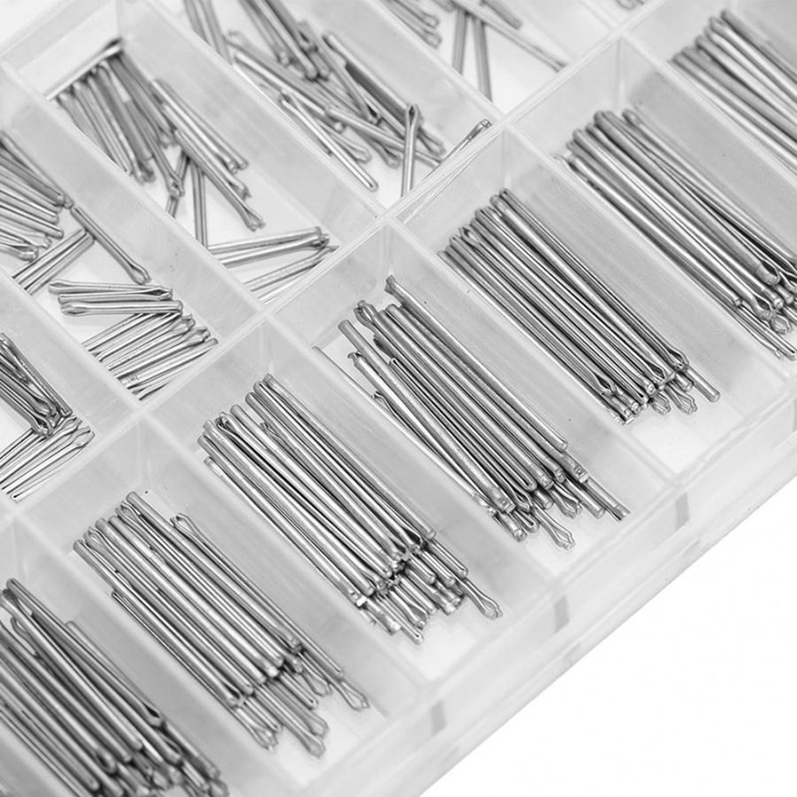 360Pack 6-23mm Watch Band Link Cotter Pin Assortment 0.9mm Bracelet Strap Bar a