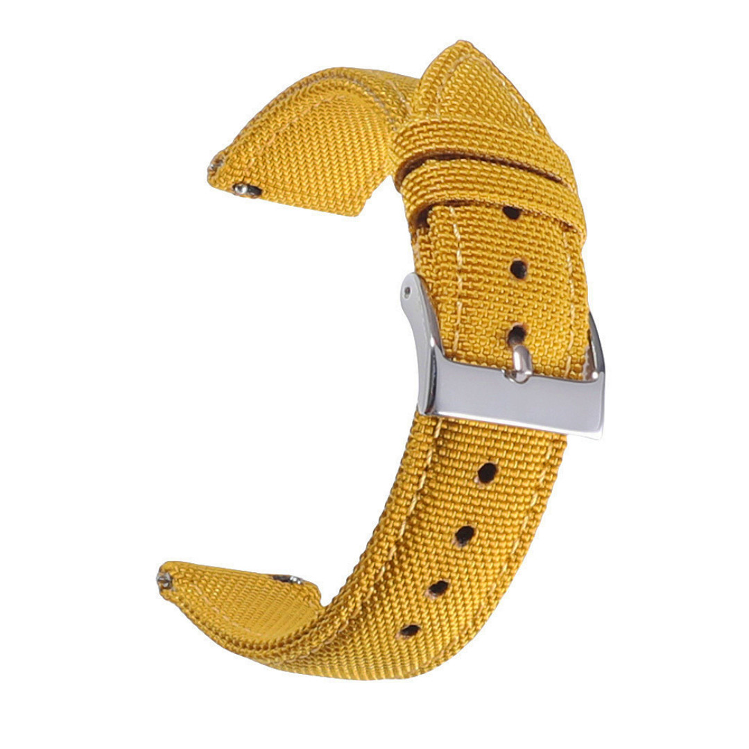 18mm 19mm 20mm 21mm 22mm 24mm Waterproof Sailcloth Watch Strap Two-Sided Nylon