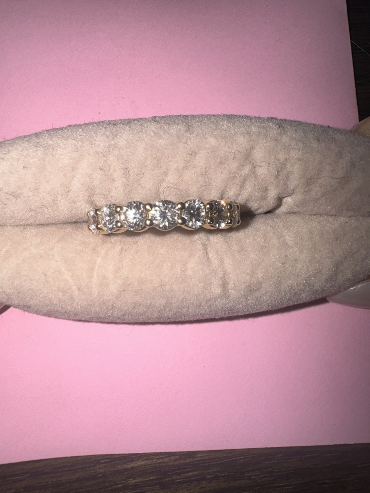 BCT Diamond Lab Grown Eternity Band Ring