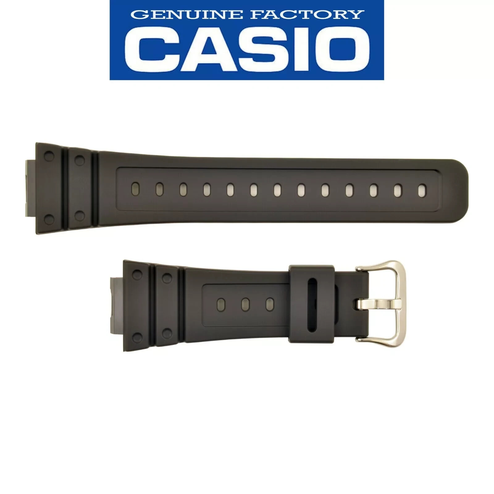 Genuine CASIO WATCH BAND STRAP BLACK GW-5000-1 GW-5000U-1 RESIN Rubber 10627149