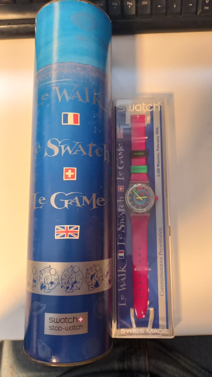 Swatch GBPACK1 Set “The Walk, The Swatch, The Game” (1994) – Limited Edition