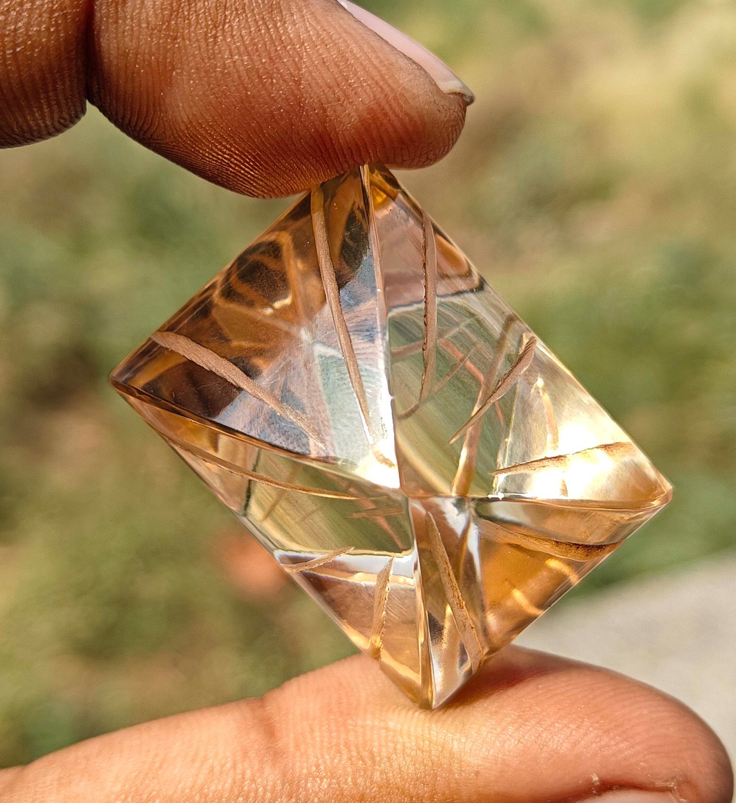 IGL CERTIFIED 3 Ct Lab Grown Diamond Colorless IF Clarity Raw Loose Gemstone
