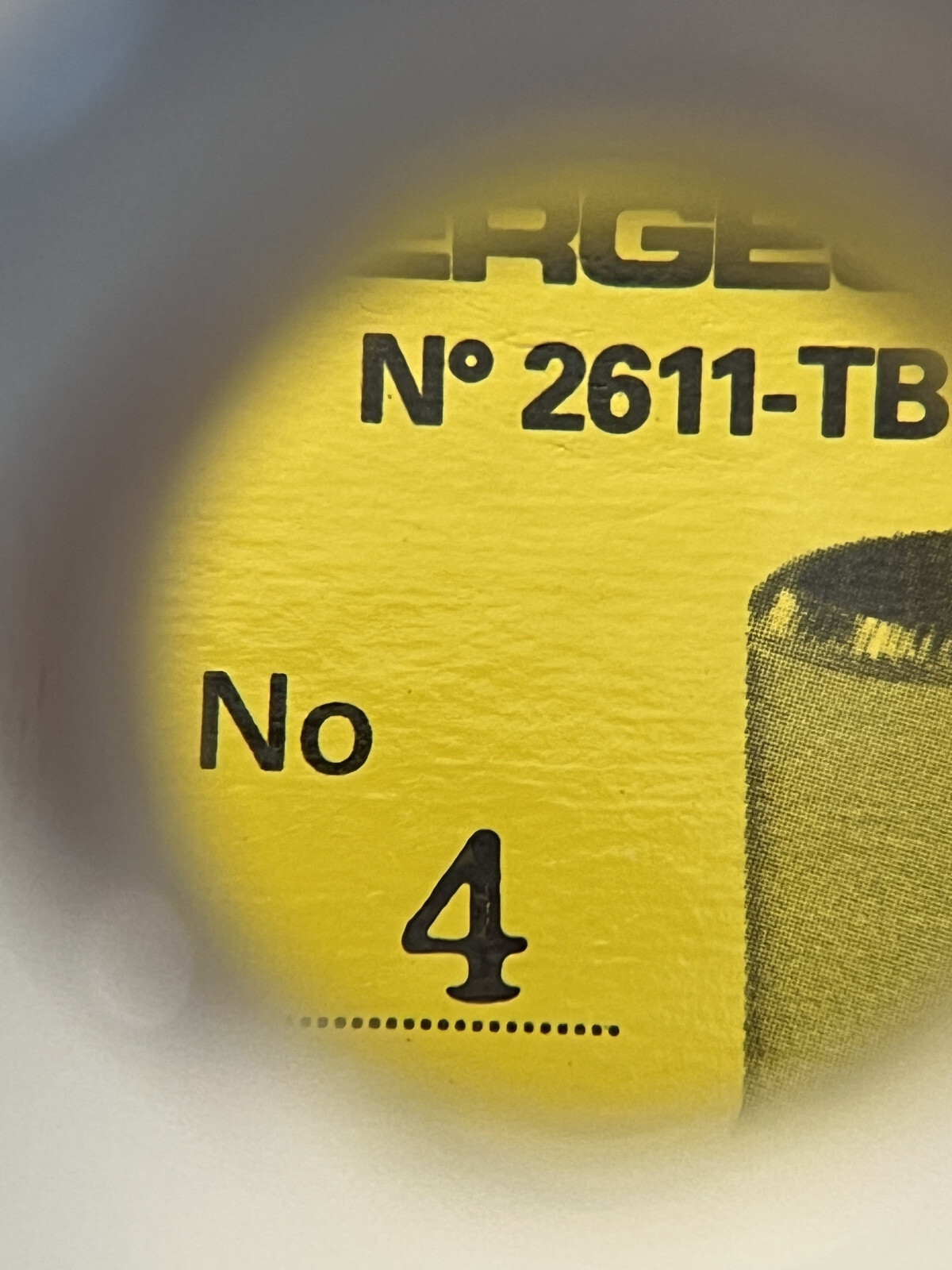 Bergeon 2611-TB-4 Watchmaker White Loupe, 2.5x Magnification, Swiss Loupes, Tool