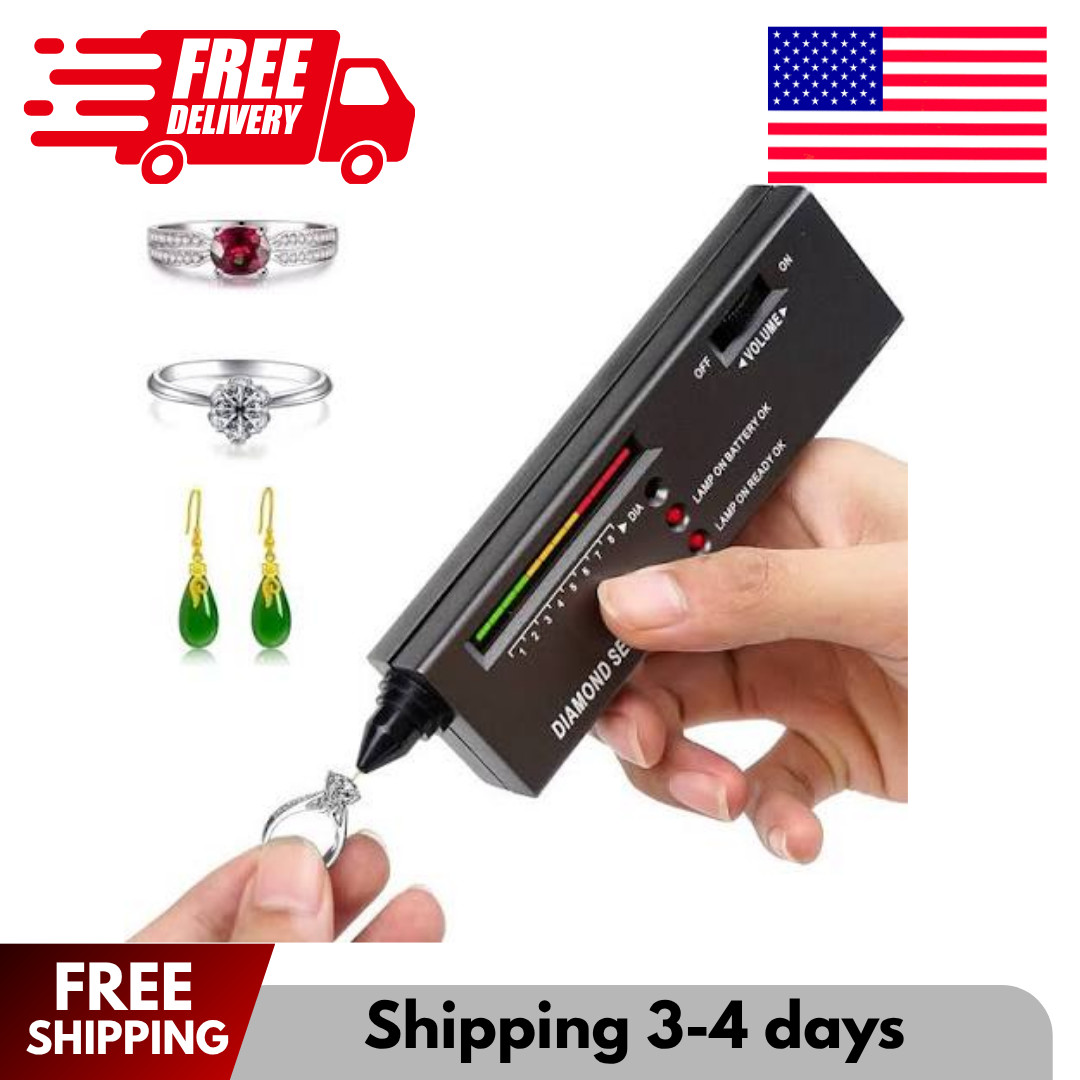 Gold Silver Diamond Tester Selector Gemstone Testing Kit Digital Electronic Tool