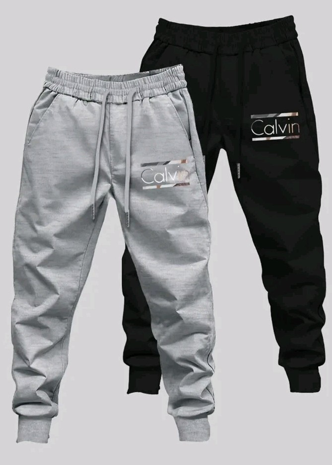 Elegant New York Calvin Klein Warm Winter Sweat Pants With Rope Tie Jogging Gym