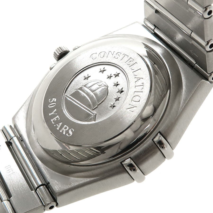 Omega Constellation 50th Anniversary 1504.35 Automatic Mens Watch 35.5mm Silver