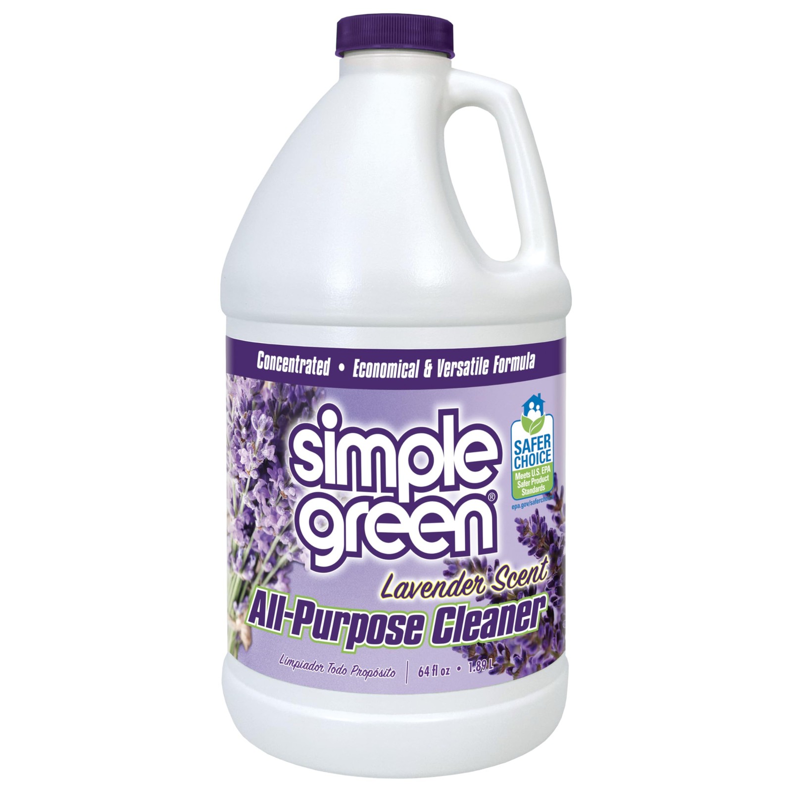 Simple Green All Purpose Cleaner Concentrate 64 Fl Oz (Pack of 1), Purple