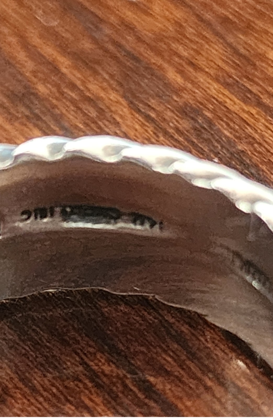 David Yurman Chevron Silver Gold Ring 10.5