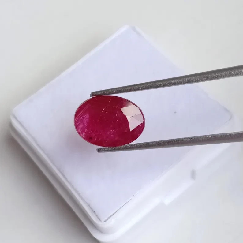 Certified Pigeon Red Ruby Cut No Heat No Treat Natural Loose Gemstone 2.54 Ct