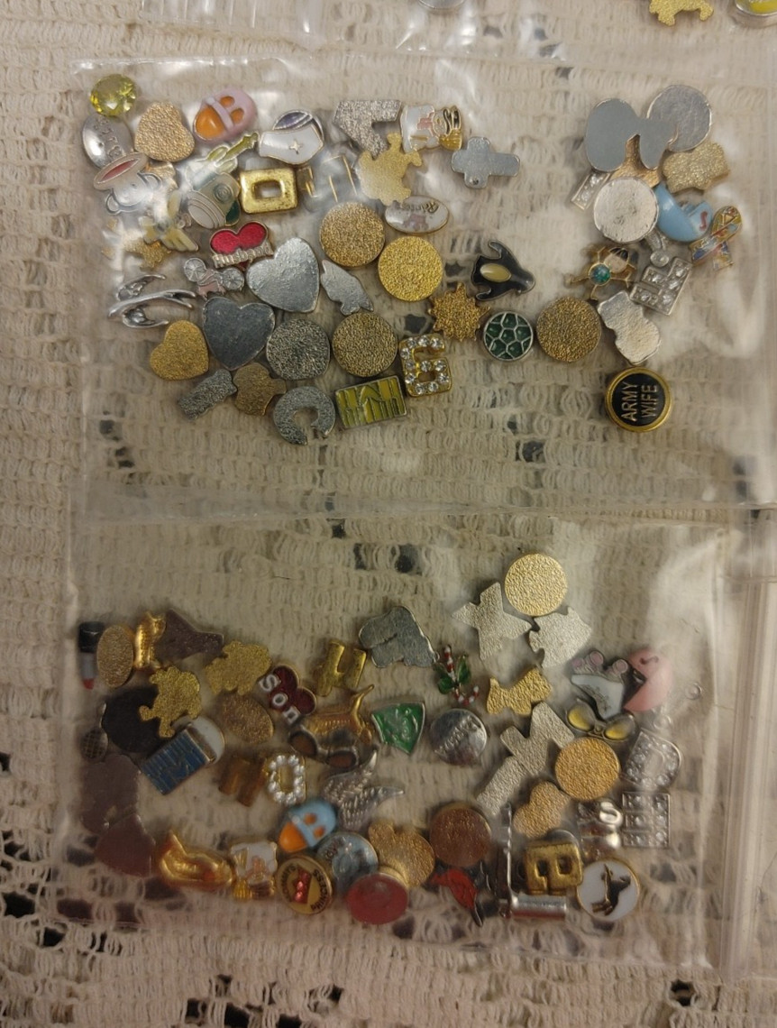 240 Floating Charms for Living Memory Charm Lockets ~ YES 240 TOTAL CHARMS!!