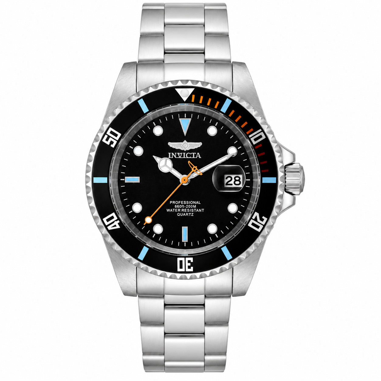 Invicta Pro Diver Vectide Professional 200m Men’s Watch. 42mm. Steel Tone.