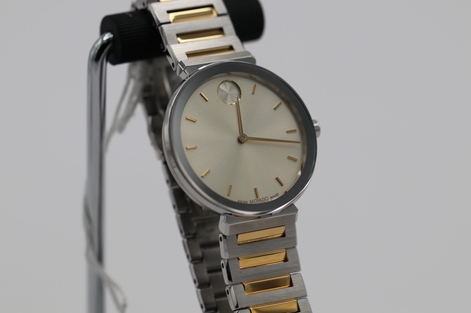 Movado BOLD Horizon 3601091 Taupe Dial Stainless Steel 34MM Ladies Watch
