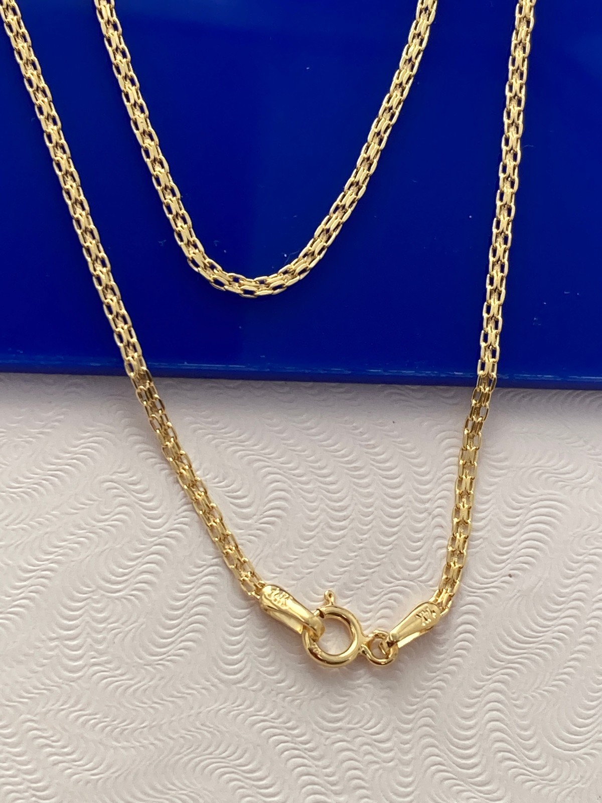 14k gold necklace chain solid 14kt gold chain Made in Italy