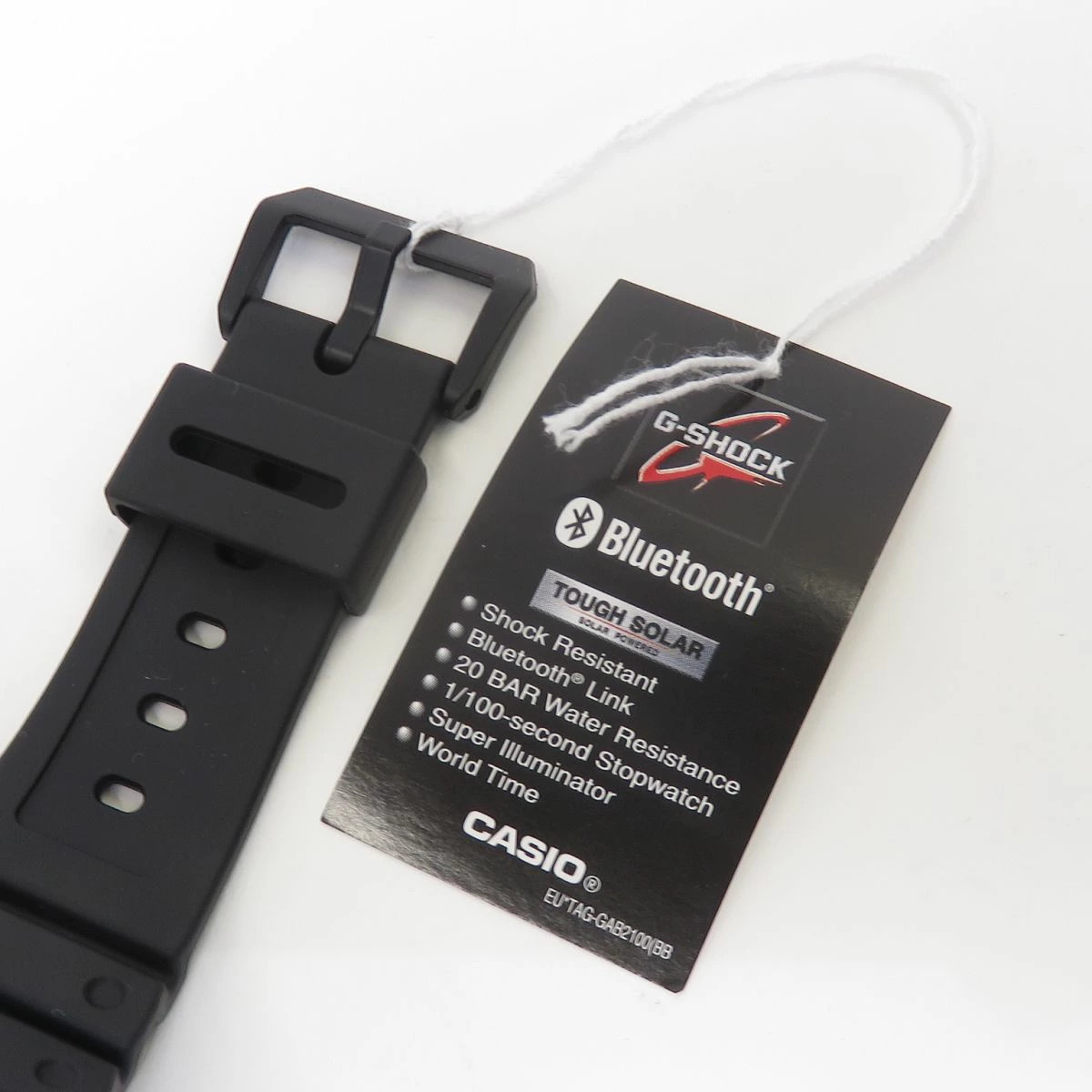 CASIO G SHOCK GA B2100 1AER Carbon Core Guard Mobile Link Tough Solar Watch Used