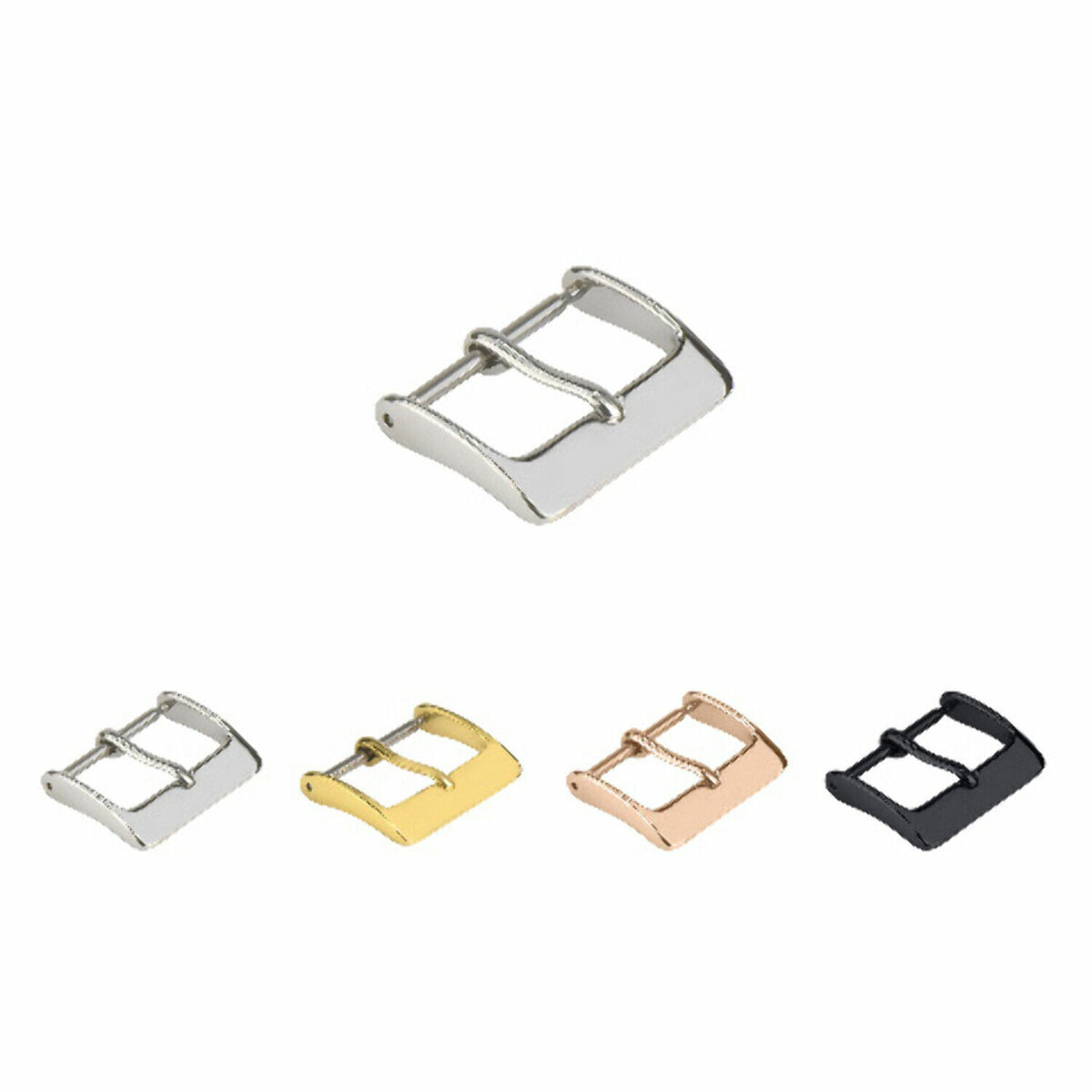 16-18-20-22-24MM WATCH BUCKLE CLASP FOR LEATHER RUBBER WATCH BAND WATCH STRAP
