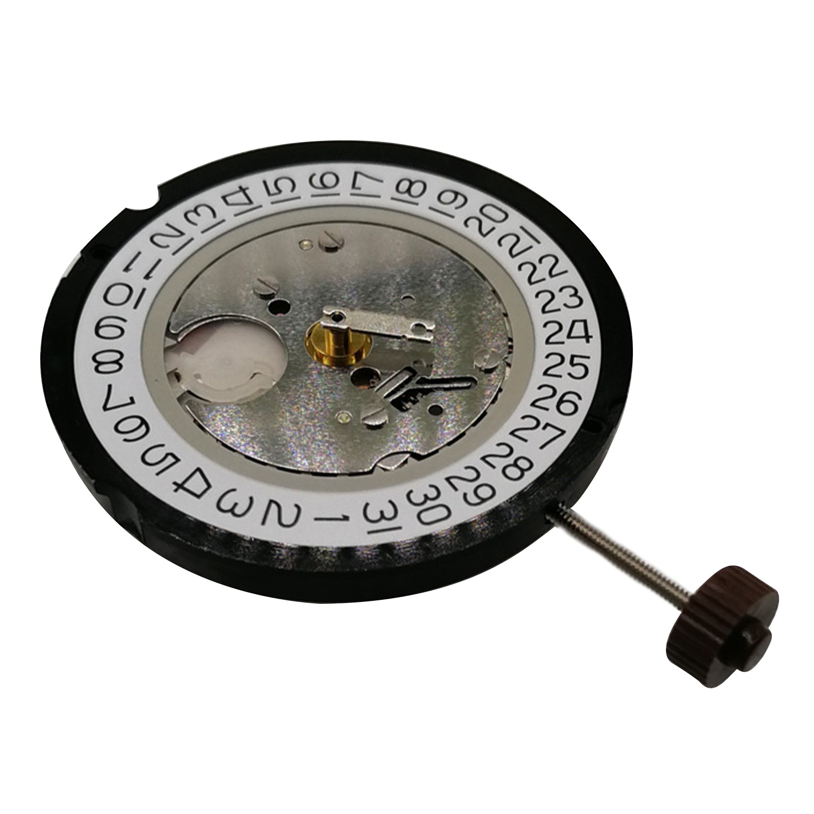 Date at 3 o’clock 3 Hands Movement For Ronda 515 Quartz Movement Watch
