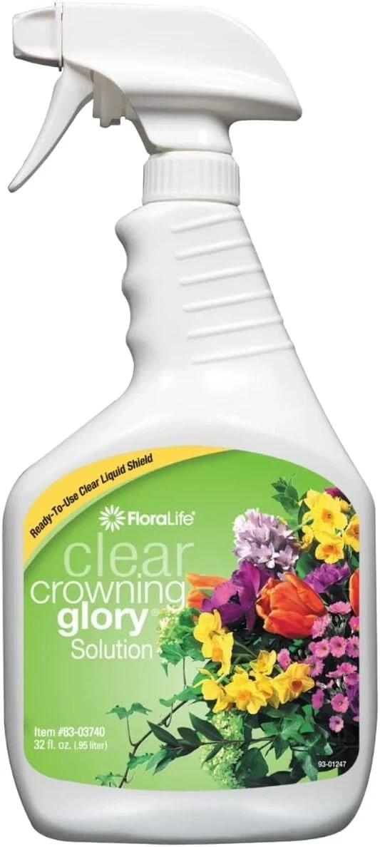 Crowning Glory 32 Fl. Oz Flower Spray – Easy Application for Gorgeous Blooms