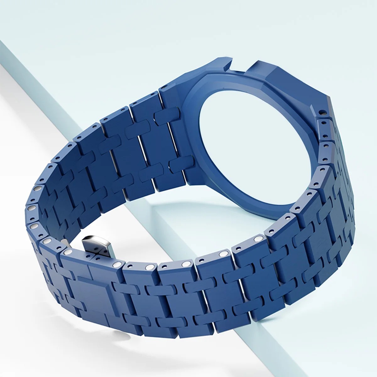 Bioceramic Conversion Case & Strap Kit for Swatch x AP Royal Pop Wristwatch Mod
