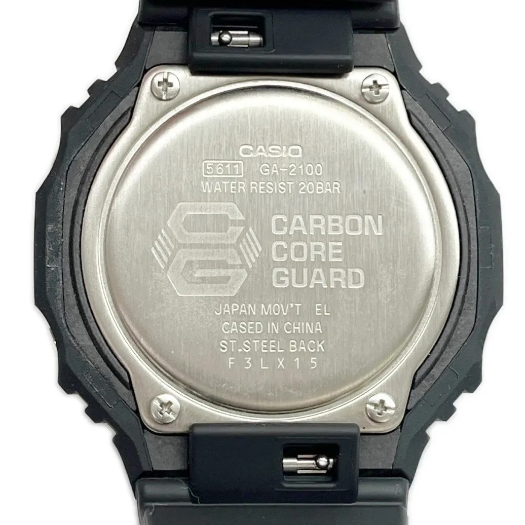 CASIO G-SHOCK Digital-Analog Quartz Watch GA-2100 (Comes with Box and Instructio