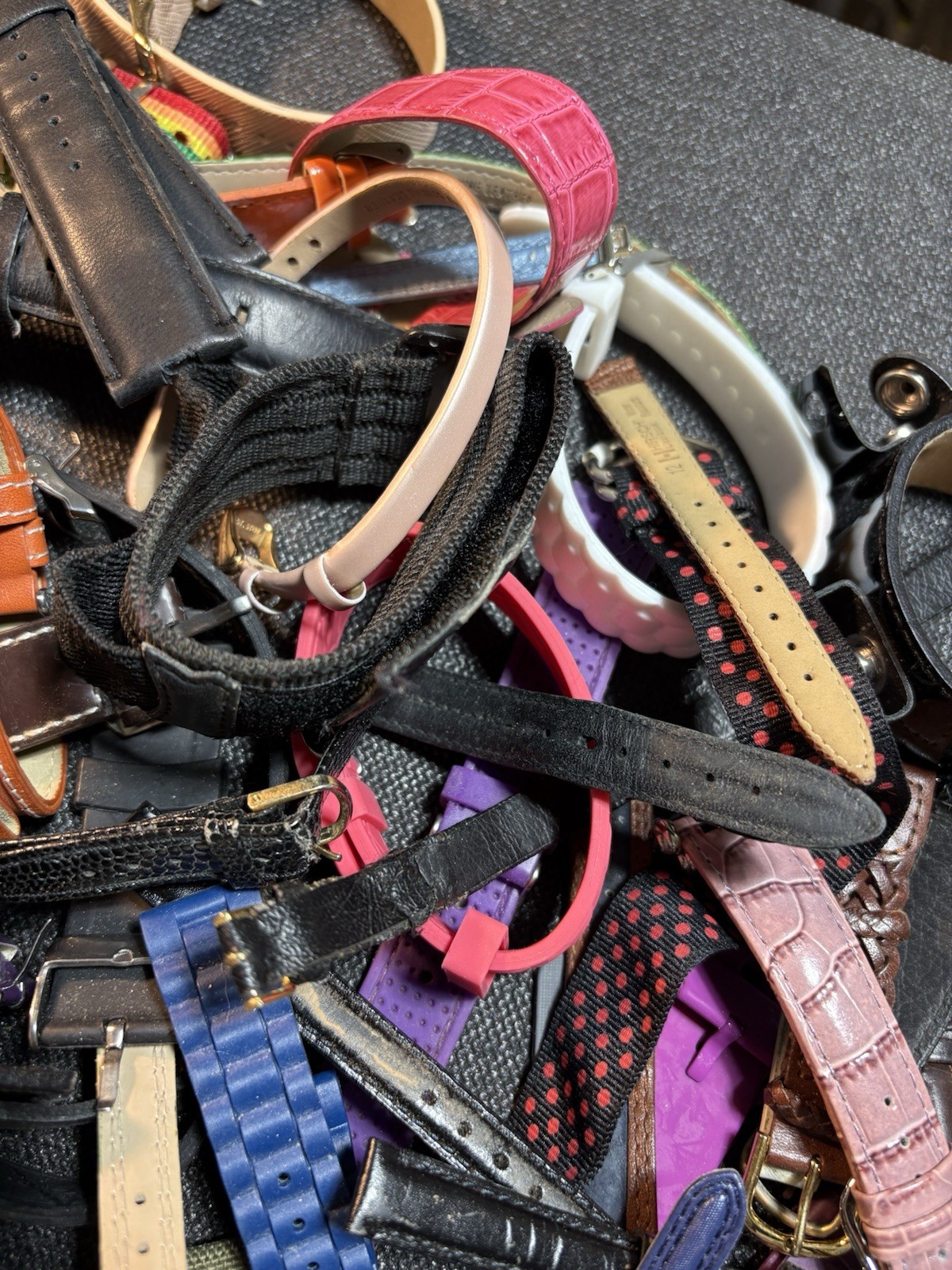 Watchmaker Parts Watch Band Lot,Regular,Cuffs And Wrap Around Bands,#2