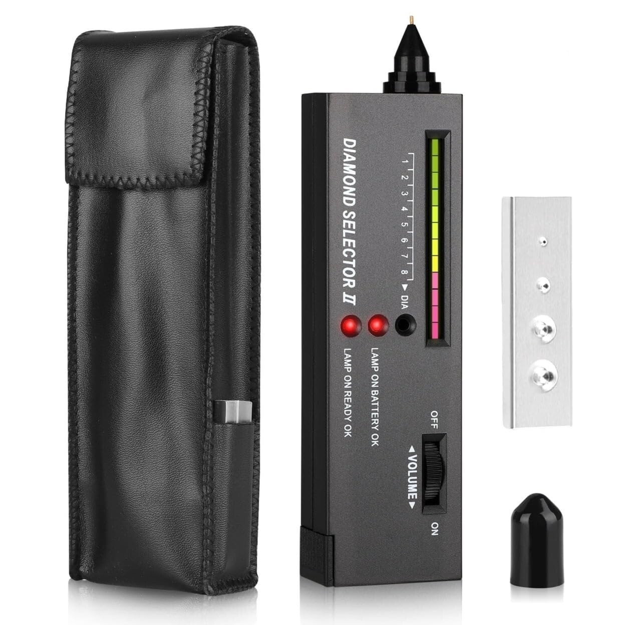 Portable diamond tester selector with lighting new pearl stone detection kit-US