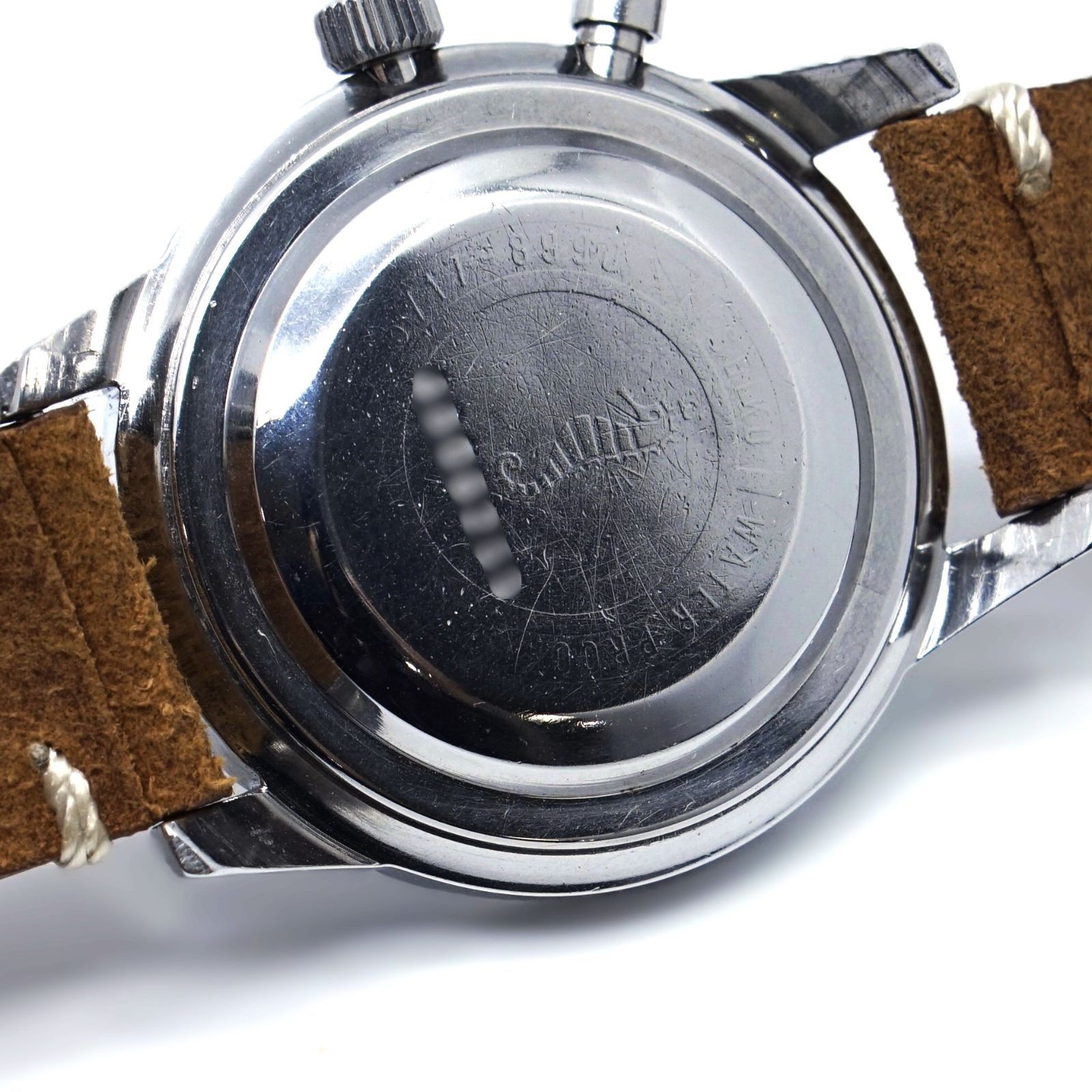 1964 Seiko One Push Chronograph 5717-8990 Overhauled 1 Year Warranty