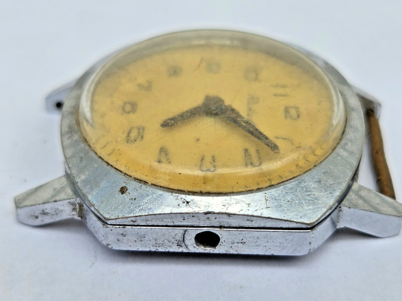 Russian Soviet Watch Raketa Rocket For The Blind Not working for parts US Seller