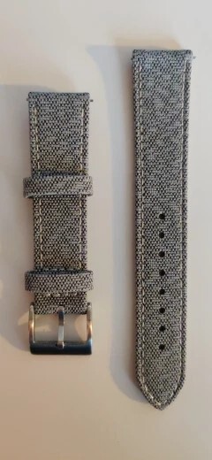 Quick Release Sailcloth Watch Band 18 20 22MM Nylon Fabric Watch Strap Men Women