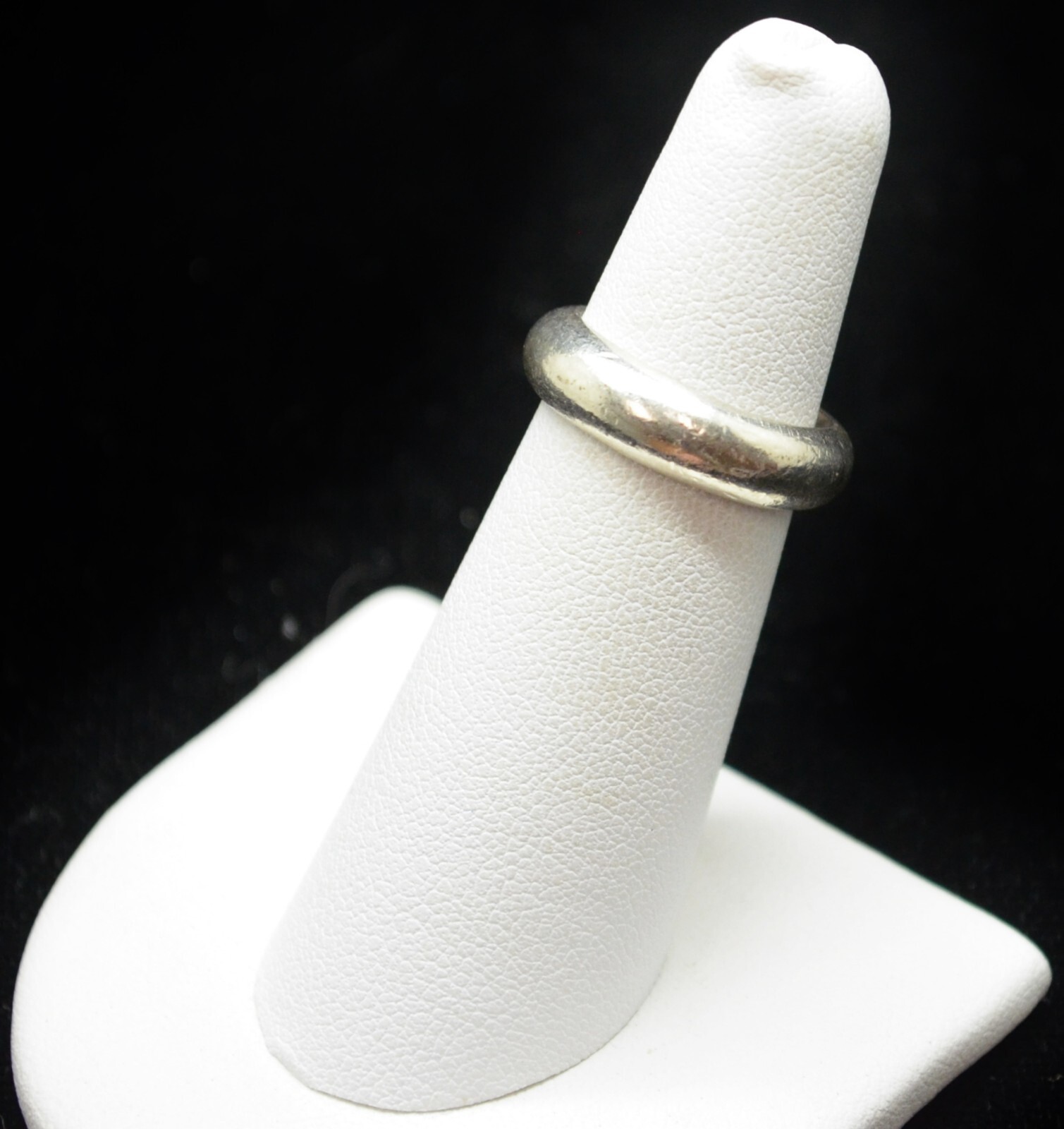 Sterling Silver Simple Smooth Band Ring SZ 5.0 #FMZ930