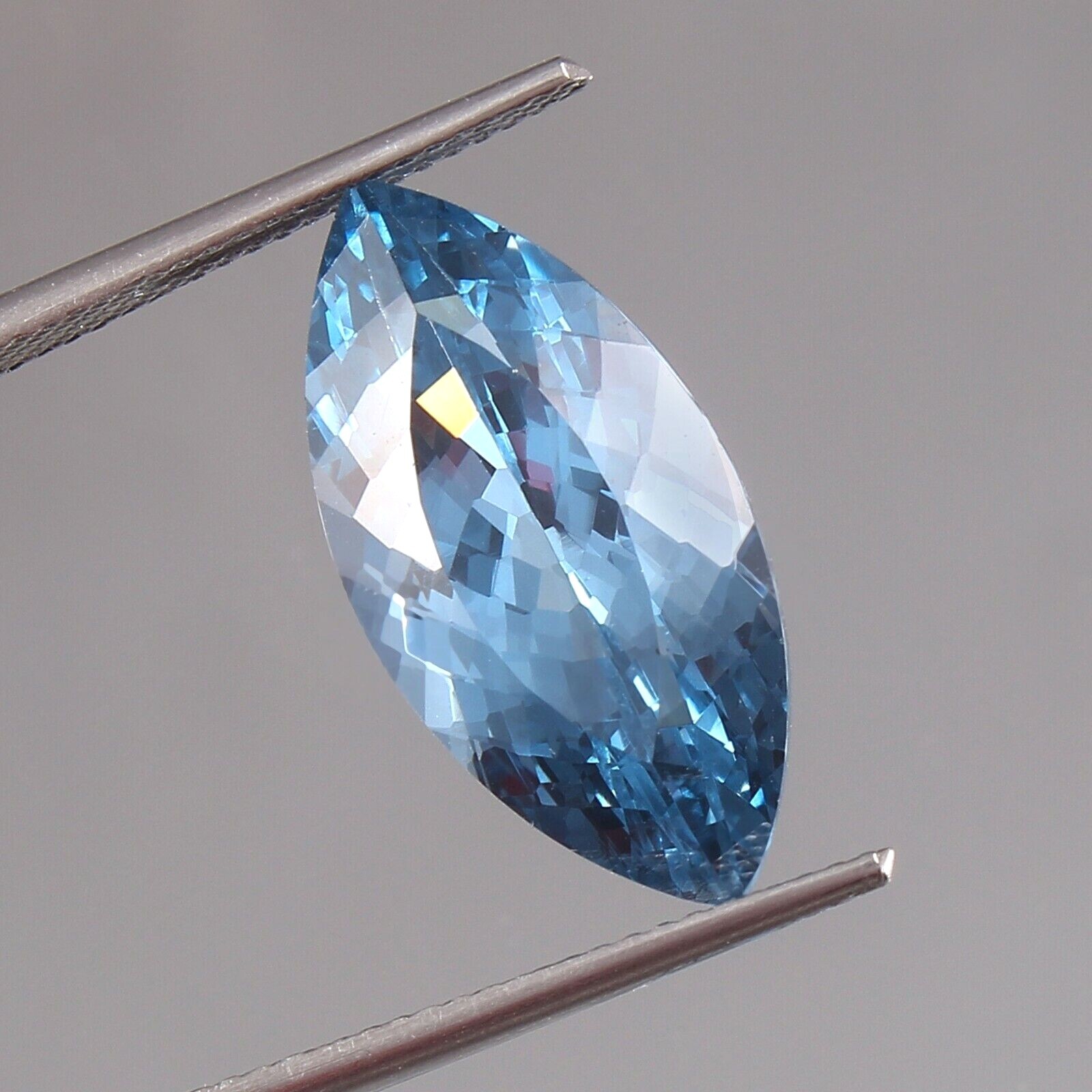 AAA 20×10 MM Natural Flawless Brazilian Aquamarine Loose Marquise Gemstone Cut