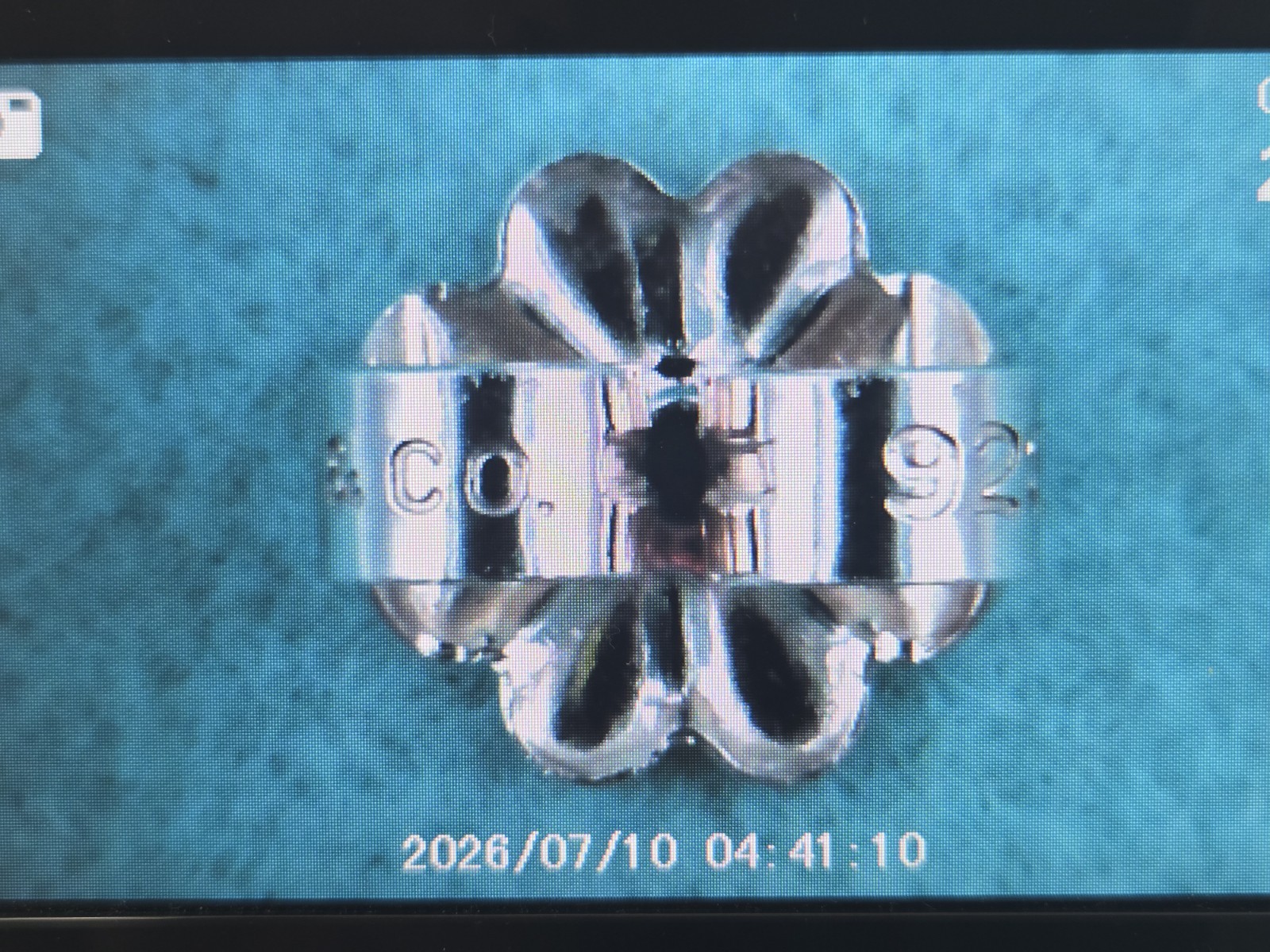 Authentic Tiffany & Co. Sterling Silver Earring Butterfly Push Back Backing Used