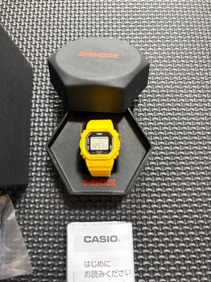 CASIO G SHOCK Nano DWN 5600 9JR Yellow