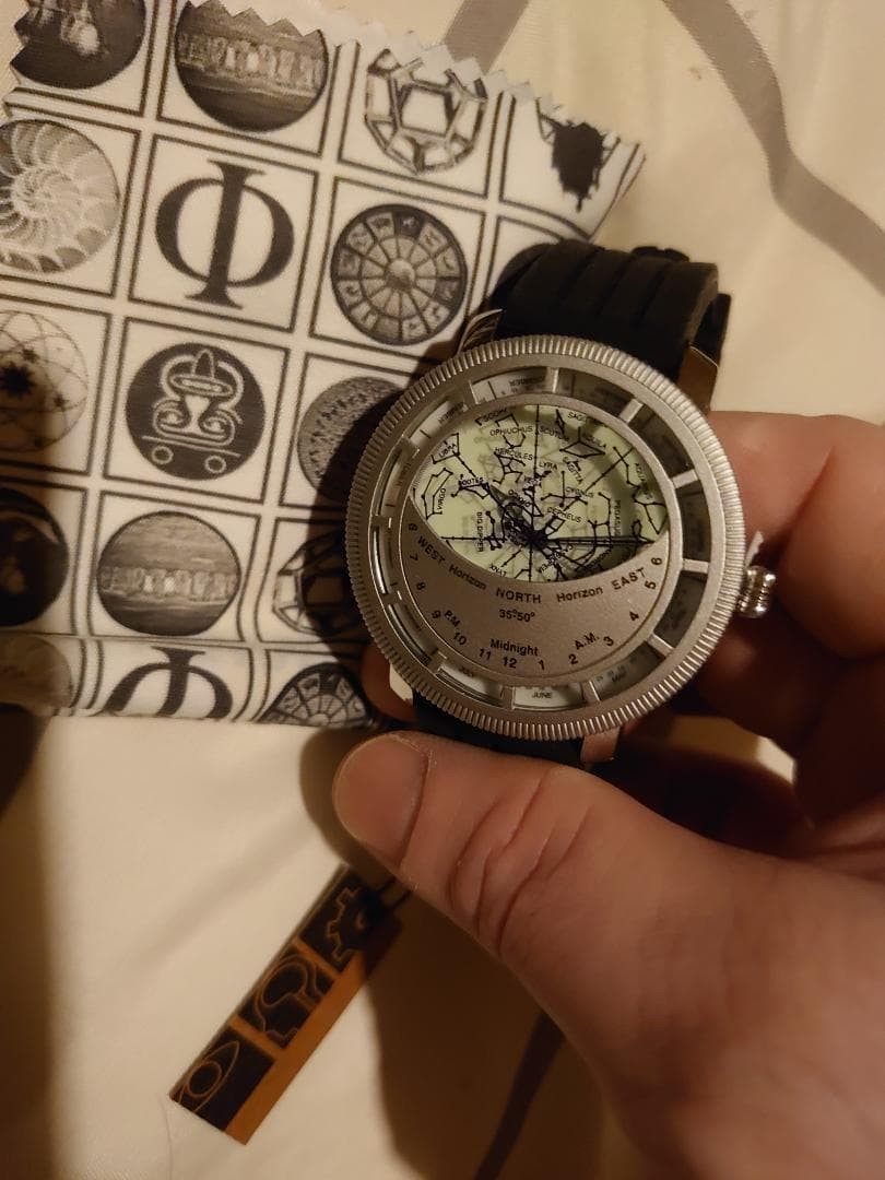 Constellation Chart Watch Midnight